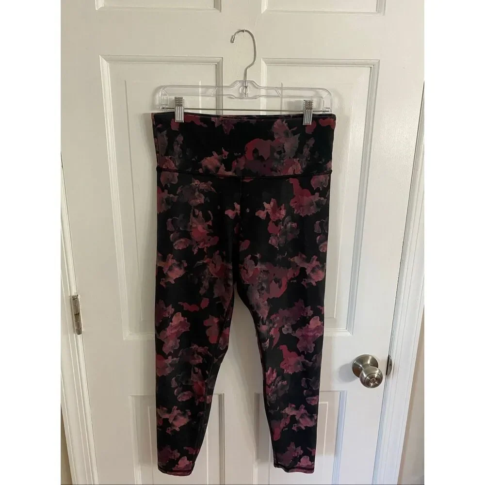 Jessica Simpson floral print leggings size XL